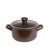Conjunto Chef Panelas Ceramica Duo Smart Chocolate 5 Peças Ceraflame - 5