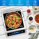 Ver imagem 3 de Duxtop Fogão de Indução Portátil Profissional 1800w, Sensor Touch, Lcd