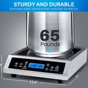 Ver imagem 6 de Duxtop Fogão de Indução Portátil Profissional 1800w, Sensor Touch, Lcd