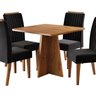 Conjunto para Sala de Jantar com 4 Cadeiras Absolut - 2