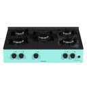 Ver imagem 3 de Fogao de Mesa 5 Bocas Venax Grand Petit Line Verde Gas Glp