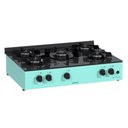 Ver imagem 2 de Fogao de Mesa 5 Bocas Venax Grand Petit Line Verde Gas Glp