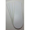 Ver imagem 2 de Jogo Com 4 Pás De Mdf Branca P/ Ventiladores De Teto 13x47cm