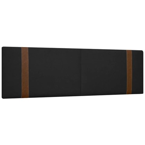 Painel Suspenso Cabeceira Dobrável Pietro para Cama Box King Size 195cm Boucle:bouclê Preto