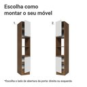 Ver imagem 4 de Paneleiro 40 Cm 2 Portas e 2 Nichos Rustic/branco Glamy Madesa