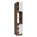 Ver imagem 6 de Paneleiro 40 Cm 2 Portas e 2 Nichos Rustic/branco Glamy Madesa