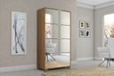 Ver imagem 1 de Sapateira 4 Portas com Espelho para 24 Pares 156cm X 66cm Pequim - Rede Móveis