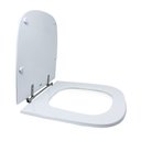 Ver imagem 2 de Assento Sanitário Poliéster para Louça Elite (celite) Aço (reb. Oculto) Branco