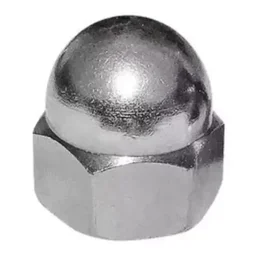 PORCA CALOTA M10 AISI 304 DIN 1587 INOX POLIDO - 10un - 2
