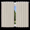 Ver imagem 2 de Cortina Blackout Bege C/ Ilhos - 280x250cm