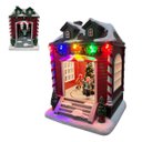 Ver imagem 1 de Cenario Vila Natalina LED Enfeite Natal Decoracao Casa Sala Estante Mesa Festa Fim de Ano Natalino V