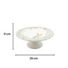 Prato Bolo com Pe Ceramica Coelho Miss Lily 29cm Scalla - 7