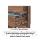 Ver imagem 5 de Guarda Roupa New Guarapari com 6 Portas e 6 Gavetas Móveis Rimo Carvalho/off White