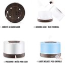Ver imagem 4 de Difusor Aromatizador 500ml Com Controle Remoto Elétrico Led 7 Cores Luminária Aromaterapia