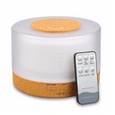 Ver imagem 1 de Difusor Aromatizador 500ml Com Controle Remoto Elétrico Led 7 Cores Luminária Aromaterapia