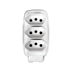 Extensão 2p+t Padrão Novo 3vias 10a 250v 5m Br Ilumi 17921