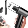 Mini Aspirador de Pó sem Fio Portátil para Carro Casa - 2