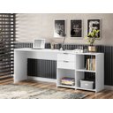 Ver imagem 2 de Mesa para Computador Office Zínia Branco - Moveisaqui