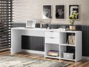 Ver imagem 2 de Mesa para Computador Office Zínia Branco - Moveisaqui