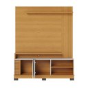 Ver imagem 4 de Home Theater Jurerê 1.5 para TV 65" 152cm MDP com Portas Giratórias Off White