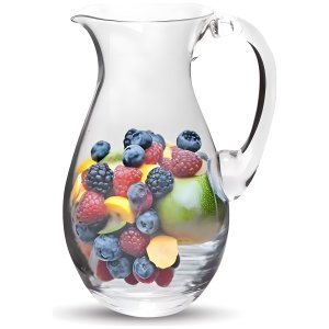 Jarra Água Cristal Bohemia Suco Lisa Transparente 1900ml