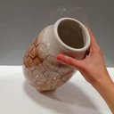 Ver imagem 4 de Vaso Decorativo Enfeite Casa Cerâmica 22x15x15cm Marrom