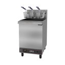 Ver imagem 1 de Fritador a Gás Industrial 45l Premium 3 Cestos Óleo Bp Zona Fria Fog 3 C - Metalcubas 220v 24389