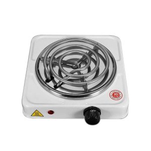 Fogão Elétrico Branco Portátil Espiral Fix 1 Boca 1000W 60Hz 110V