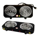 Ver imagem 1 de Fogão Fogareiro Elétrico Portátil Espiral Camping 2 Bocas 110V 60Hz