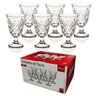 Conjunto Com 6 Taças De Vidro Para Água Vinho Sorvete 226 Ml - 2