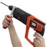 Martelete SDS-Plus Profissional Black & Decker 700W com Maleta + 3 Acessórios - 3