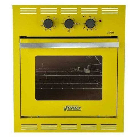 FORNO DE EMBUTIR A GAS 50L ARENA-EG GII AMARELO GAS GLP 220V