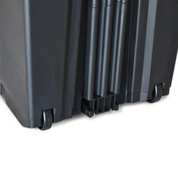 Lixeira Com Roda Pedal E Tampa Click 60 Litros Arqplast - Preto - 3 Lixeira Com Roda Pedal E Tampa Click 60 Litros Arqplast - Preto - 3