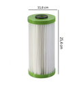 Ver imagem 3 de Refil Plissado Lavável Polyflex P/ Filtros Big 10" 50 Micra