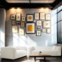 Ver imagem 2 de Kit Sofá 3 Lugares 200cm e Poltrona Cecília Bouclé - Adj Decor