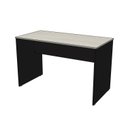 Ver imagem 7 de Escrivaninha Mesa de Escritório 120x60cm Studio Legno Crema/Preto Bege