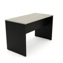 Ver imagem 2 de Escrivaninha Mesa de Escritório 120x60cm Studio Legno Crema/Preto Bege