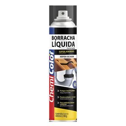 Borracha Líquida Spray 400ml 240g Chemicolor - 1