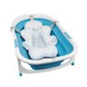 Almofada Para Banho Na Banheira Bebê Azul Buba Nuvenzinha - 4