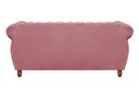 Ver imagem 4 de Sofá Realeza 3 Lugares Cor:Suede Rosa 280