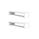 Ver imagem 4 de Kit 2 Cabideiros de Parede Arara Suspensa Pendurador de Roupa