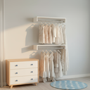 Ver imagem 4 de Kit 2 Cabideiros de Parede Arara Suspensa Organizador de Roupas