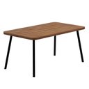 Ver imagem 5 de Mesa Jantar Retangular 160cm + 6 Cadeiras Duo Estofadas Np