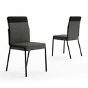 Ver imagem 7 de Mesa Jantar Retangular 160cm + 6 Cadeiras Duo Estofadas Np