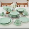 Aparelho Jantar Decorato Haus Concept 20 Pçs Cerâmica Verde - 7