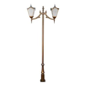 Poste Liverpool para Jardim de Alumínio 02 Luminária 3,15m