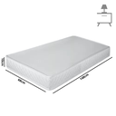 Ver imagem 2 de Colchão Linoflex Juvenil Infantil 148x68 Antiálergico para Mini Cama