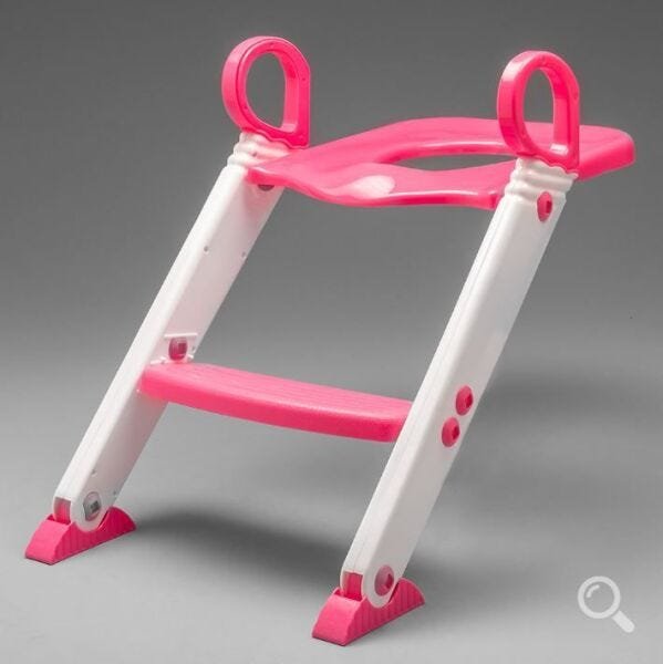 Assento Com Redutor Escada Trono Infantil Para Menina Clingo - 4