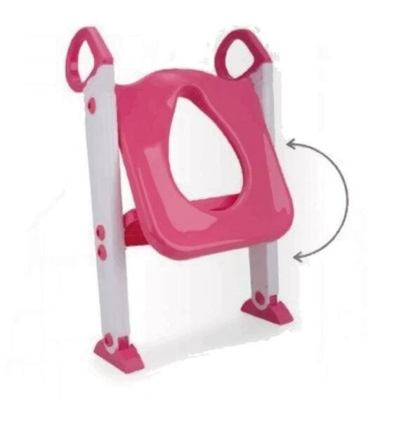 Assento Com Redutor Escada Trono Infantil Para Menina Clingo - 3
