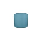 Ver imagem 5 de Kit 2 Poltronas Decorativa Julia Veludo Azul Turquesa - Lm Decor